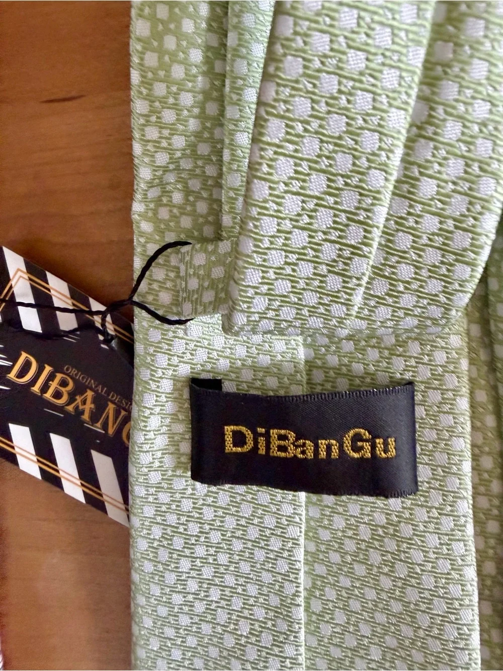 Dibangu Men’s necktie bundle lime green lavender pink gray paisley suit tie new